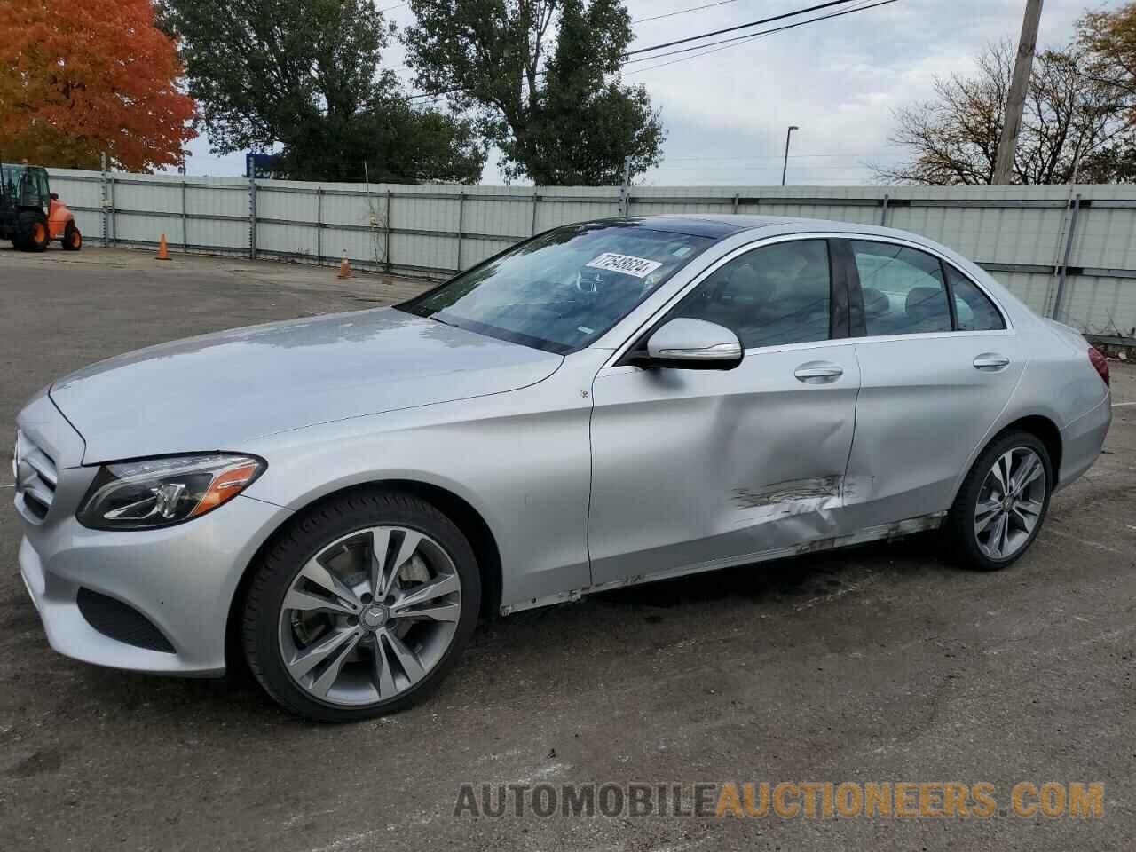 55SWF4KBXFU084674 MERCEDES-BENZ C-CLASS 2015