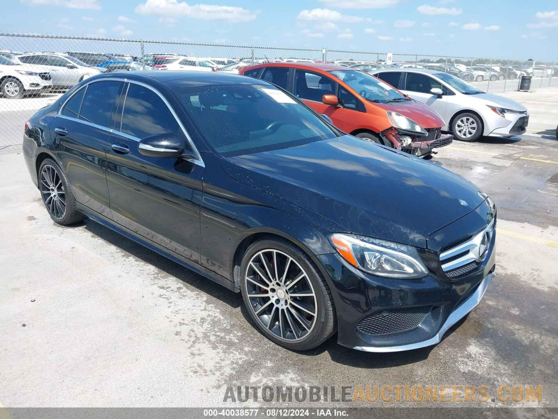 55SWF4KBXFU089406 MERCEDES-BENZ C 300 2015