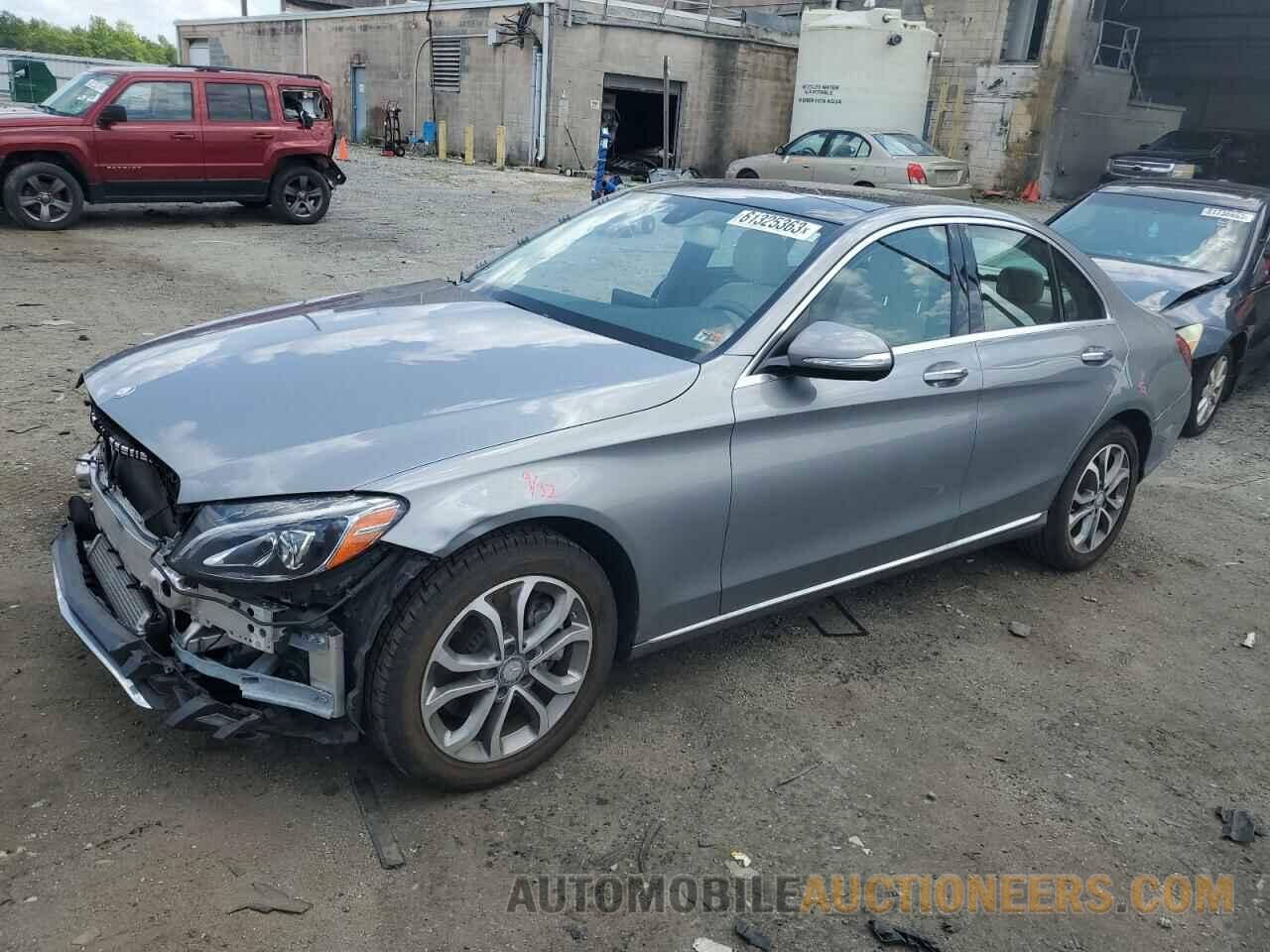 55SWF4KBXFU089535 MERCEDES-BENZ C-CLASS 2015