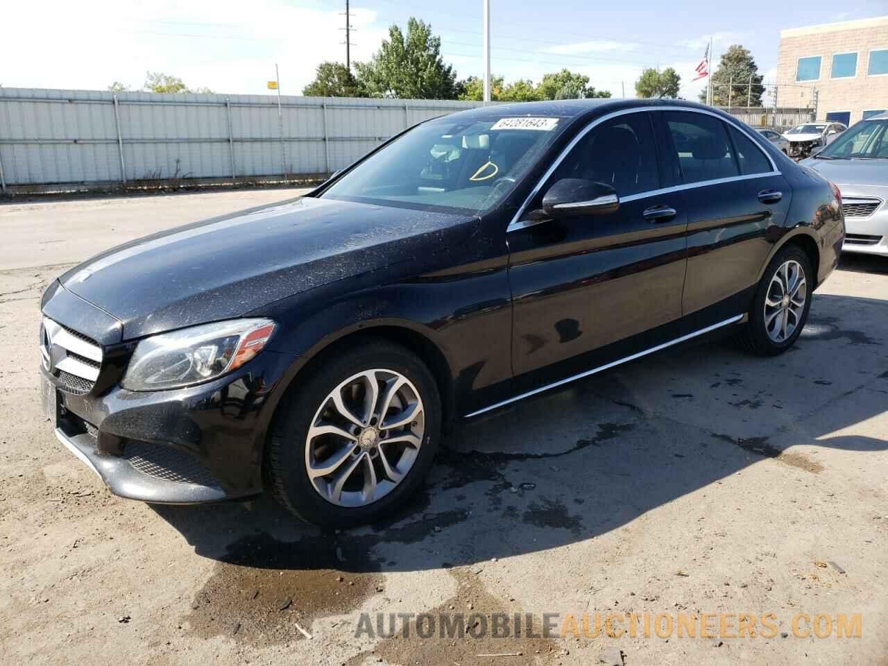 55SWF4KBXFU096310 MERCEDES-BENZ C-CLASS 2015