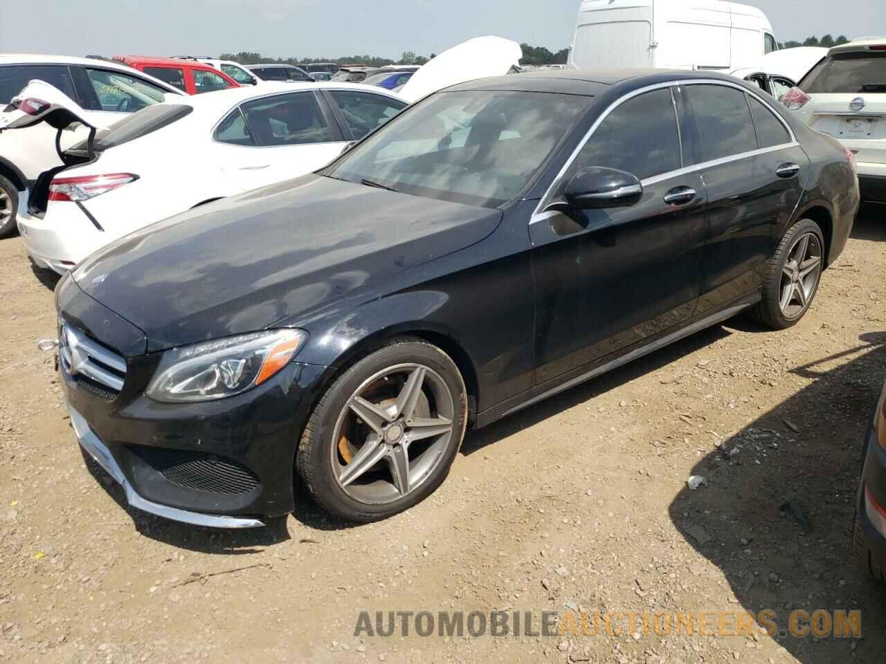 55SWF4KBXGU099225 MERCEDES-BENZ C-CLASS 2016