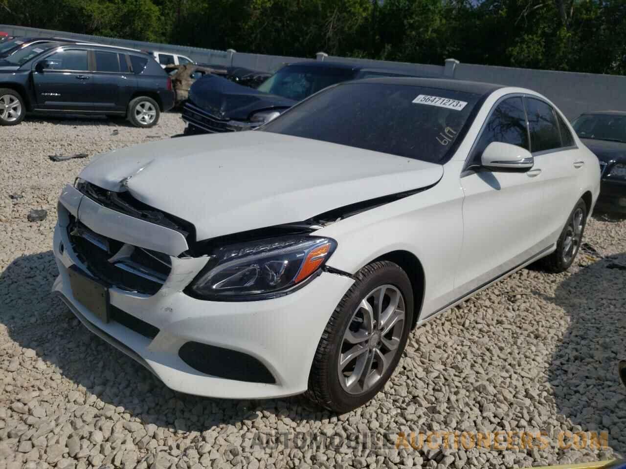 55SWF4KBXGU099970 MERCEDES-BENZ C-CLASS 2016