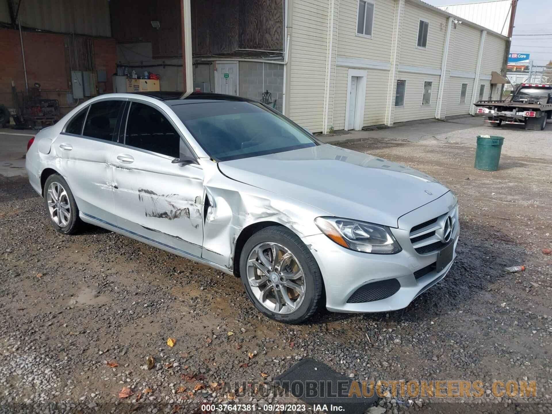 55SWF4KBXGU100082 MERCEDES-BENZ C-CLASS 2016