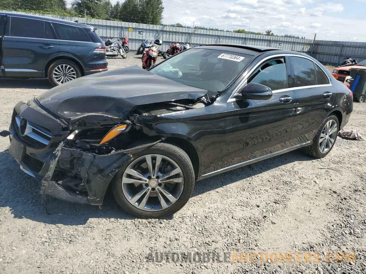 55SWF4KBXGU100406 MERCEDES-BENZ C-CLASS 2016