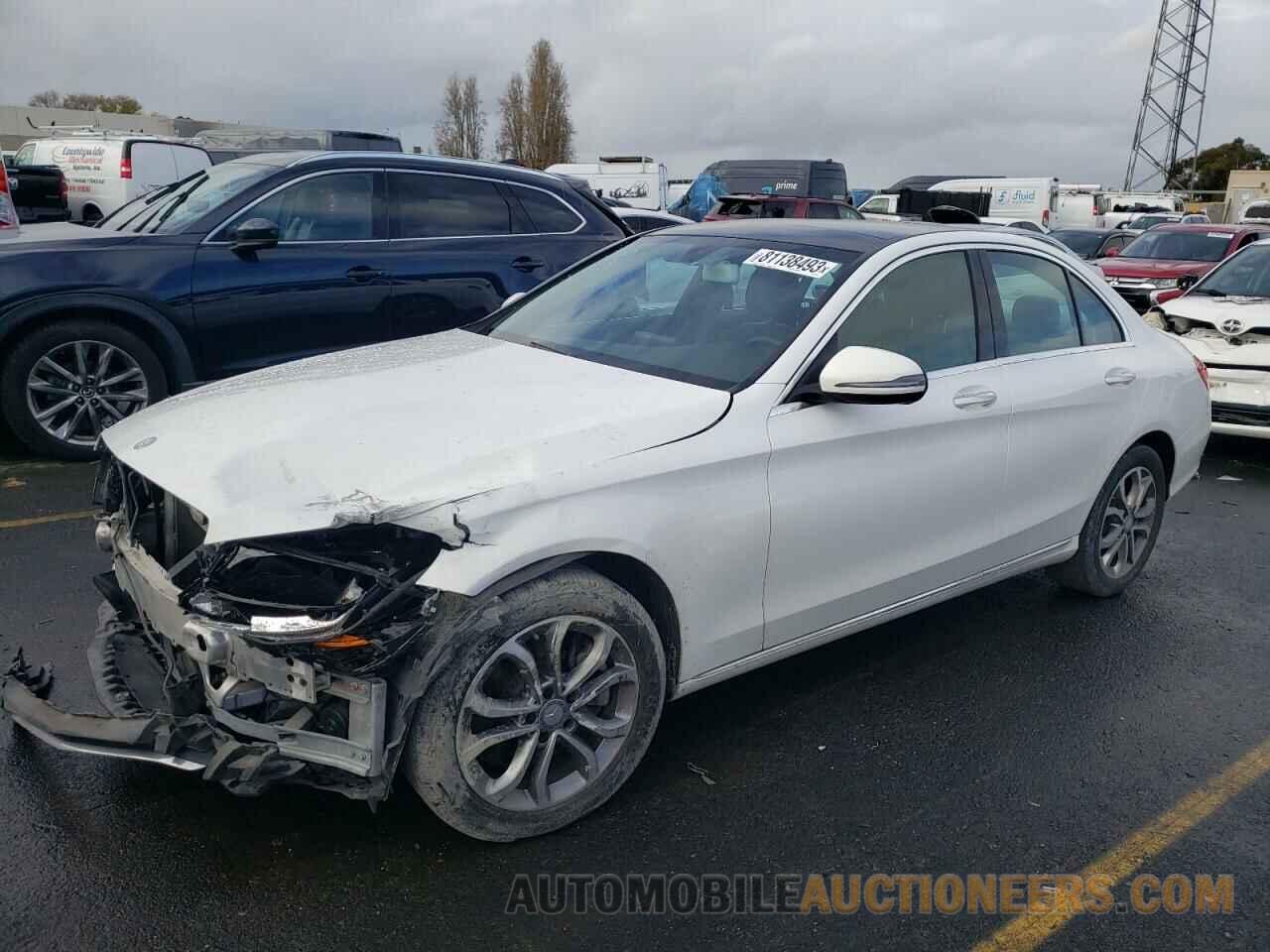 55SWF4KBXGU109722 MERCEDES-BENZ C-CLASS 2016