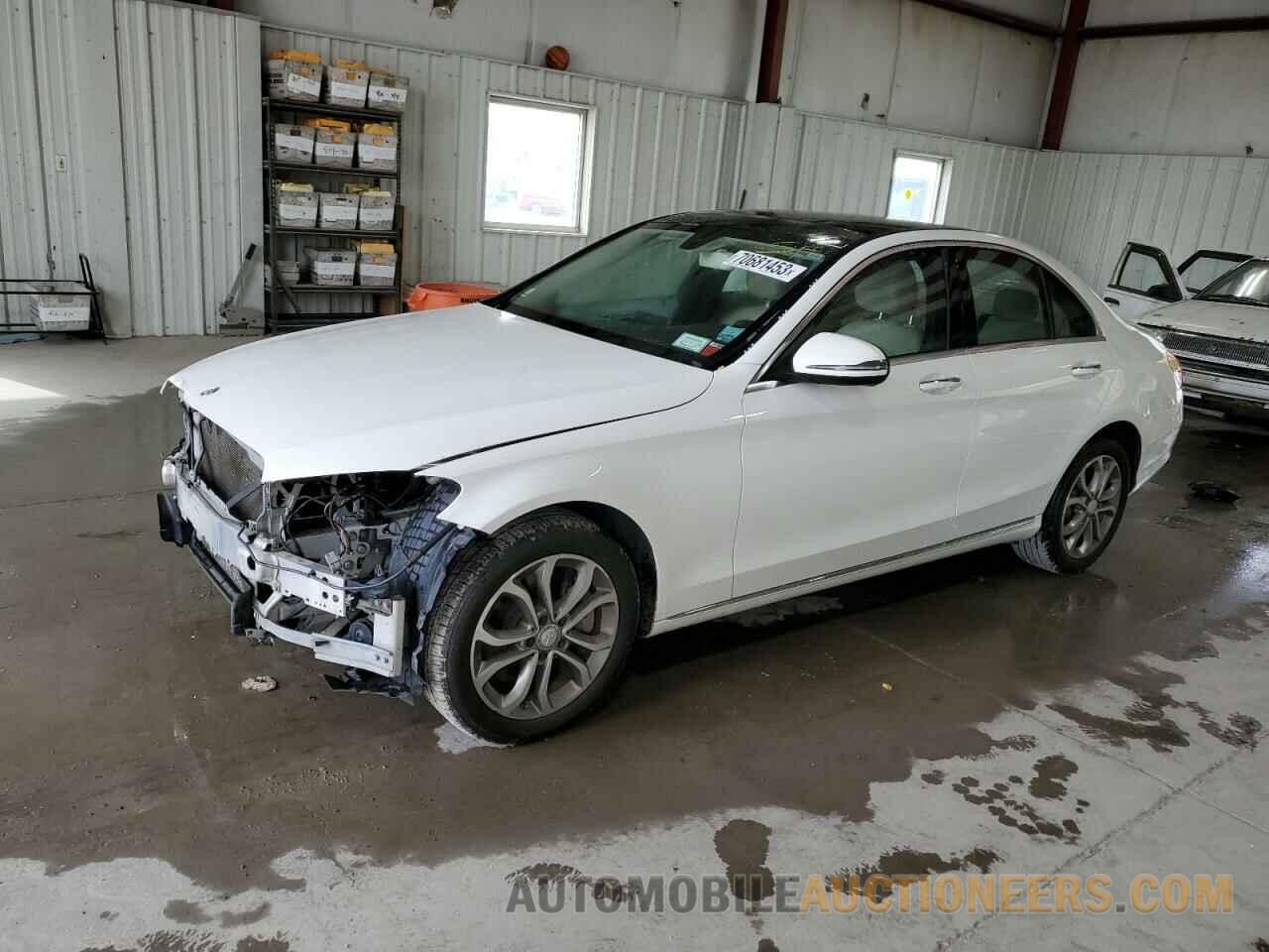 55SWF4KBXGU114354 MERCEDES-BENZ C-CLASS 2016