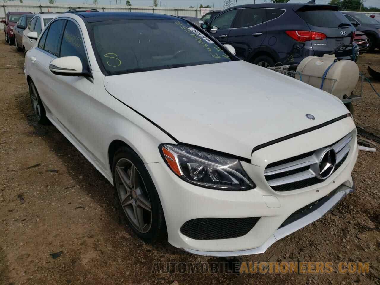 55SWF4KBXGU118727 MERCEDES-BENZ C-CLASS 2016