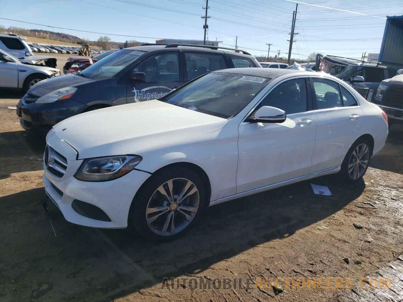 55SWF4KBXGU120879 MERCEDES-BENZ C-CLASS 2016