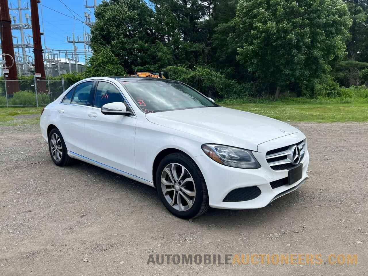 55SWF4KBXGU122423 MERCEDES-BENZ C-CLASS 2016