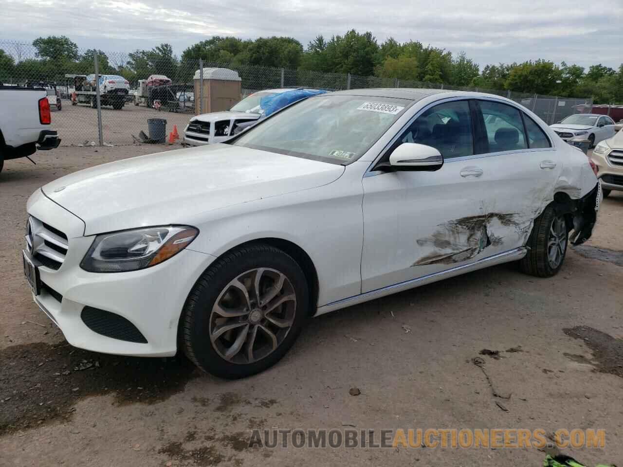 55SWF4KBXGU124706 MERCEDES-BENZ C-CLASS 2016