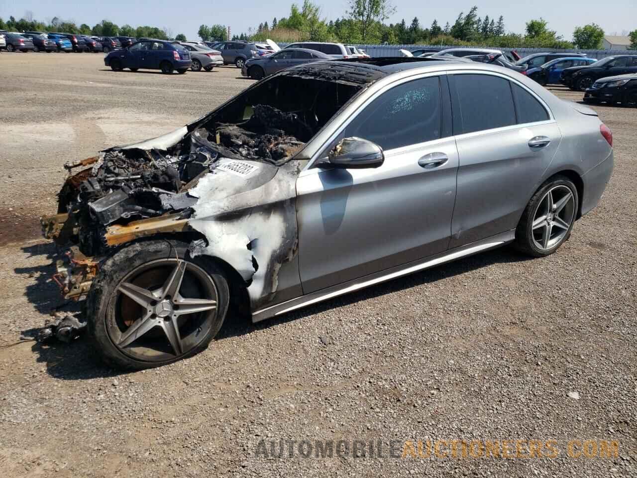 55SWF4KBXGU127055 MERCEDES-BENZ C-CLASS 2016