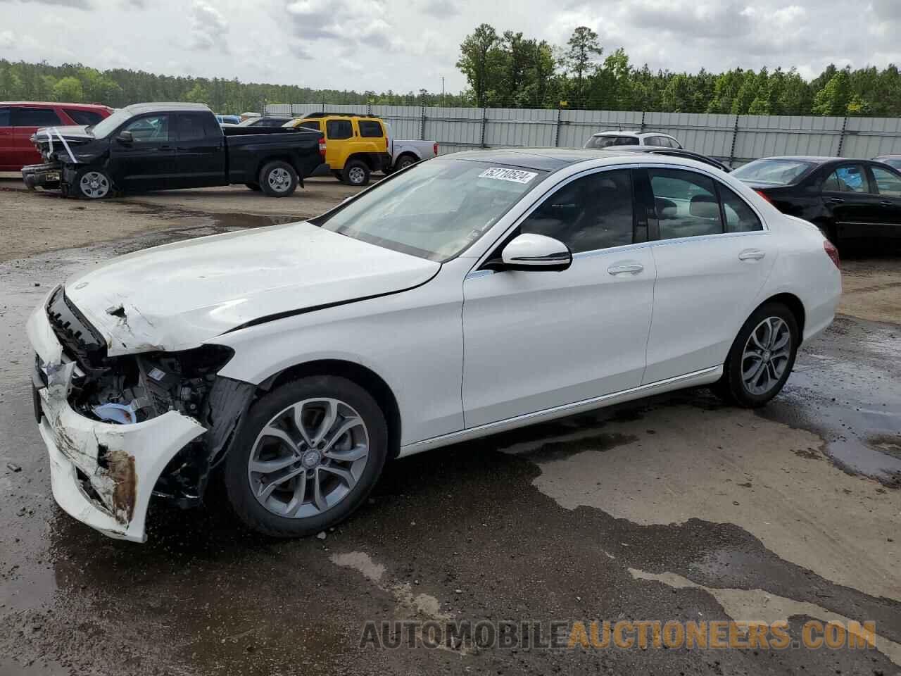 55SWF4KBXGU132384 MERCEDES-BENZ C-CLASS 2016