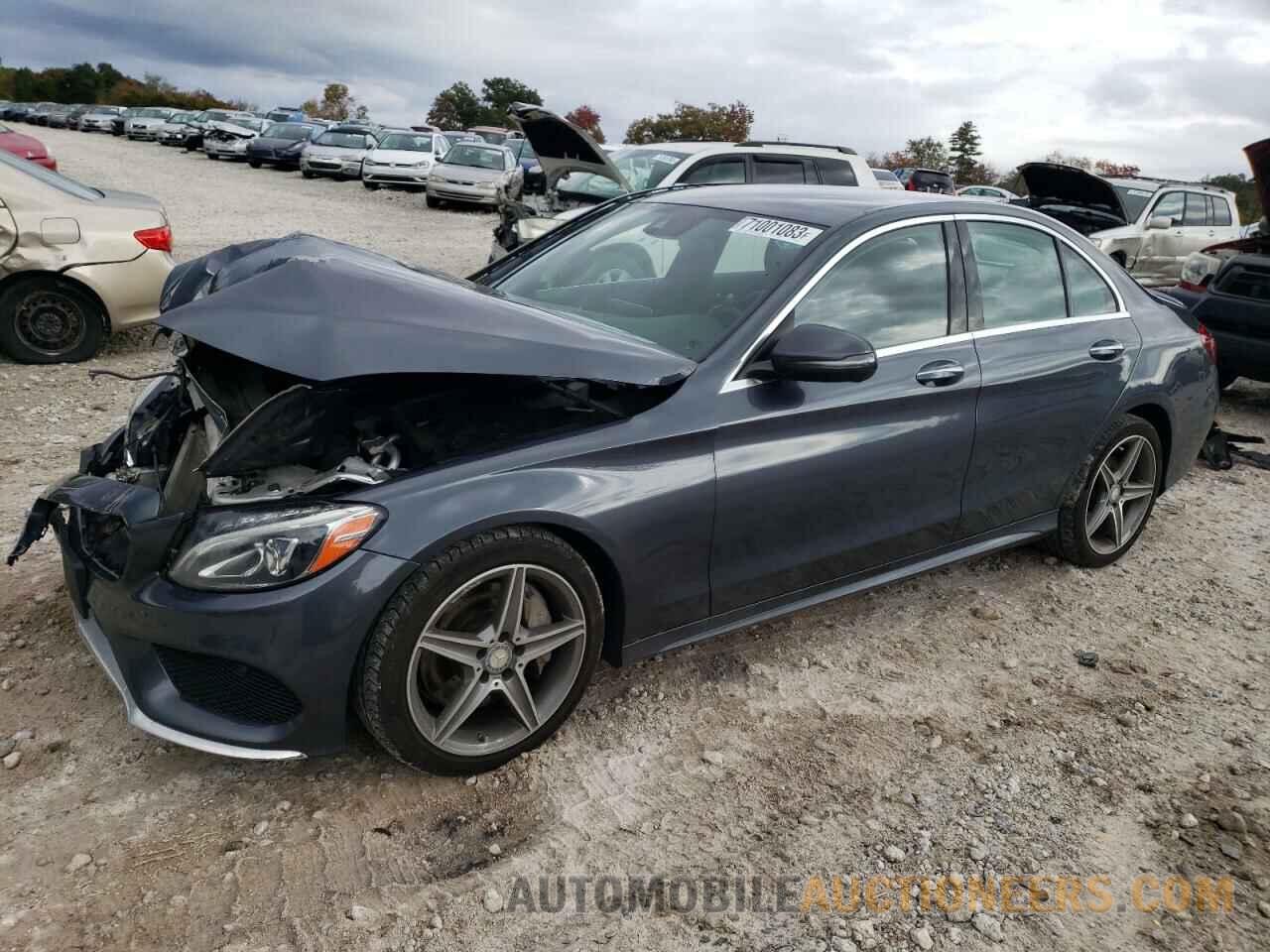 55SWF4KBXGU134572 MERCEDES-BENZ C-CLASS 2016