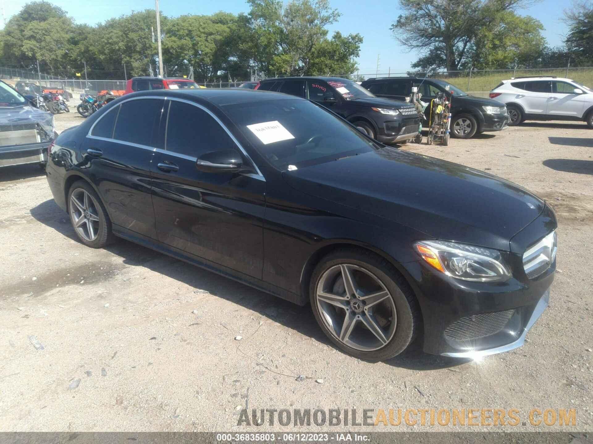 55SWF4KBXGU135320 MERCEDES-BENZ C-CLASS 2016