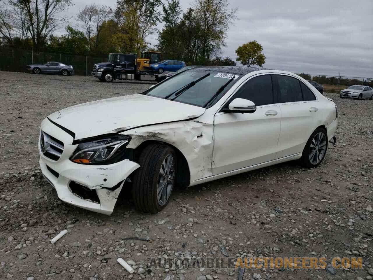 55SWF4KBXGU137424 MERCEDES-BENZ C-CLASS 2016