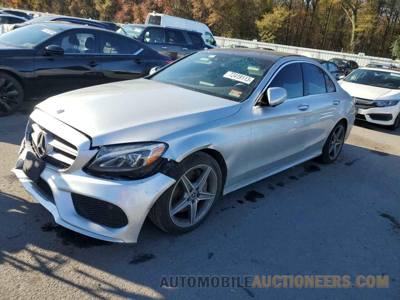 55SWF4KBXGU138346 MERCEDES-BENZ C-CLASS 2016