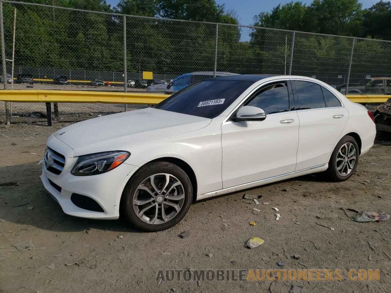 55SWF4KBXGU142378 MERCEDES-BENZ C-CLASS 2016