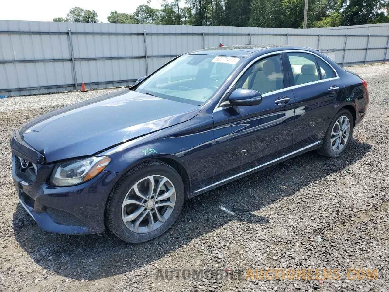 55SWF4KBXGU145717 MERCEDES-BENZ C-CLASS 2016