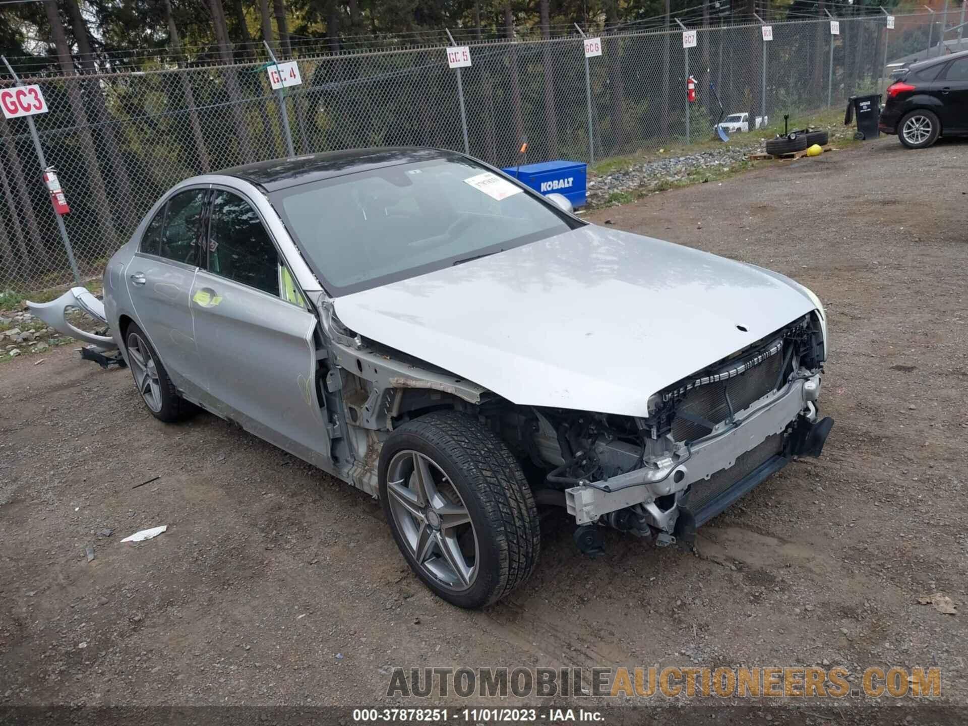 55SWF4KBXGU164574 MERCEDES-BENZ C-CLASS 2016