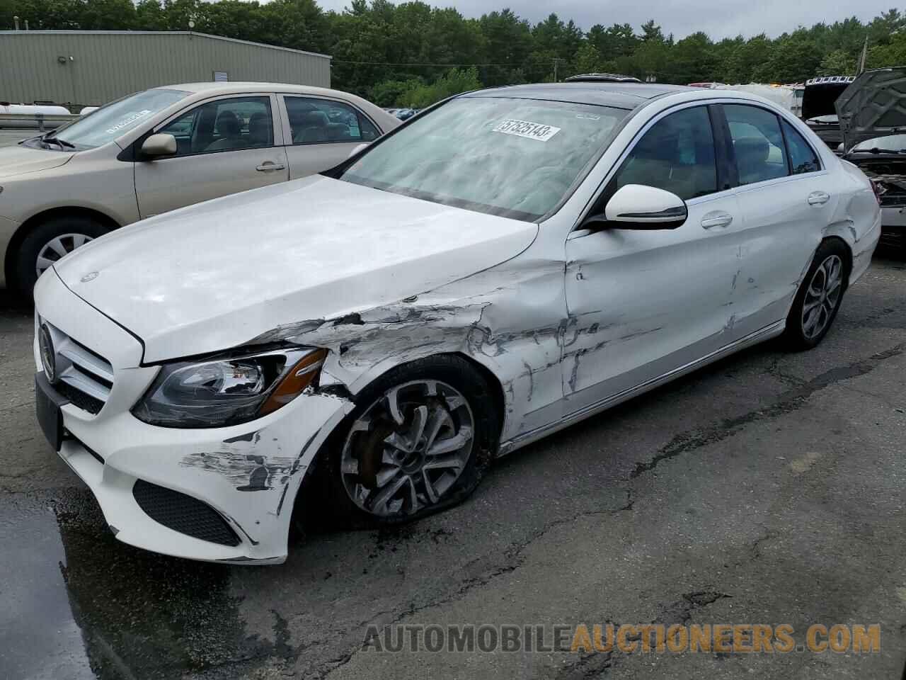 55SWF4KBXGU165336 MERCEDES-BENZ C-CLASS 2016