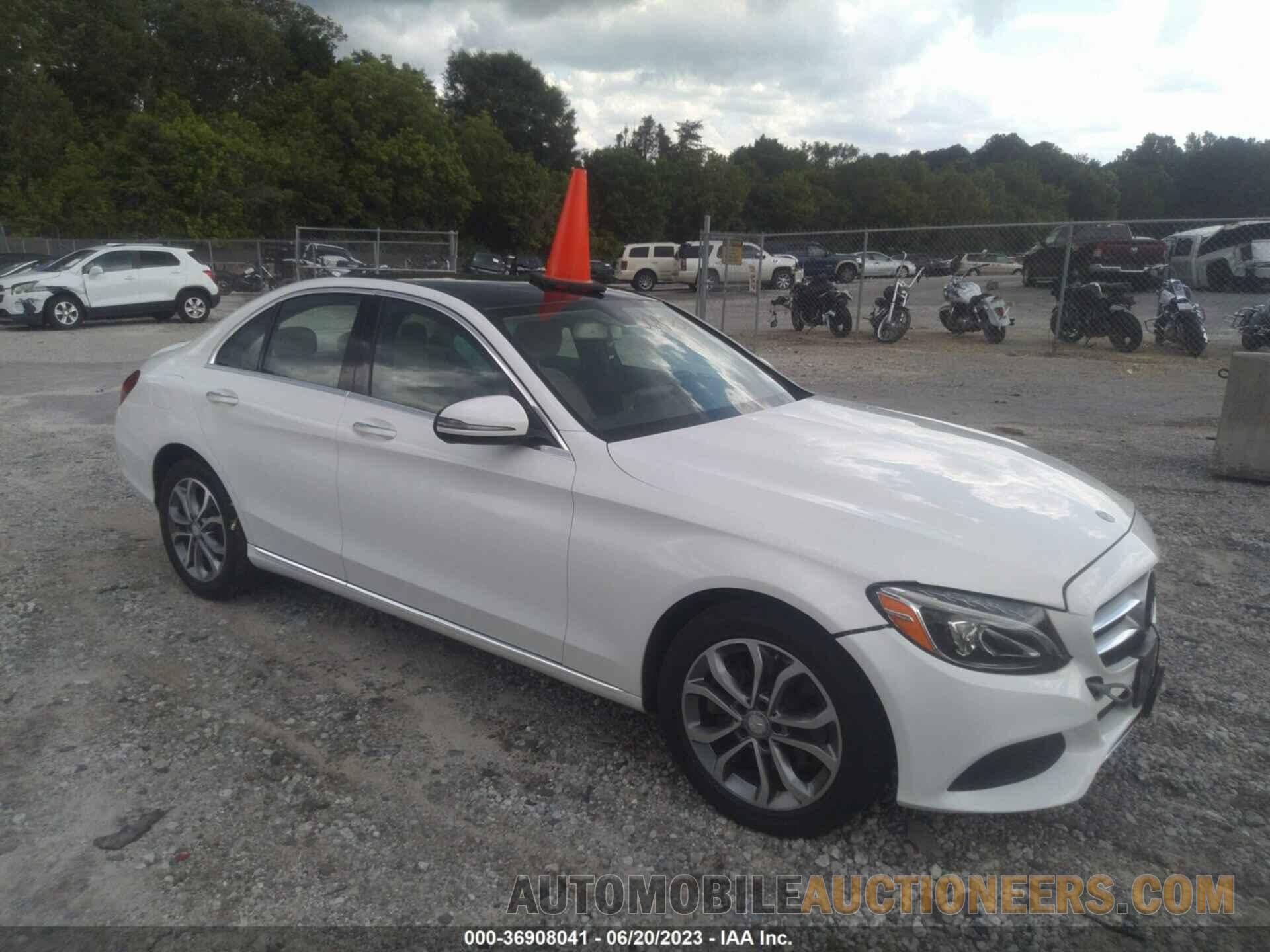 55SWF4KBXGU167054 MERCEDES-BENZ C-CLASS 2016