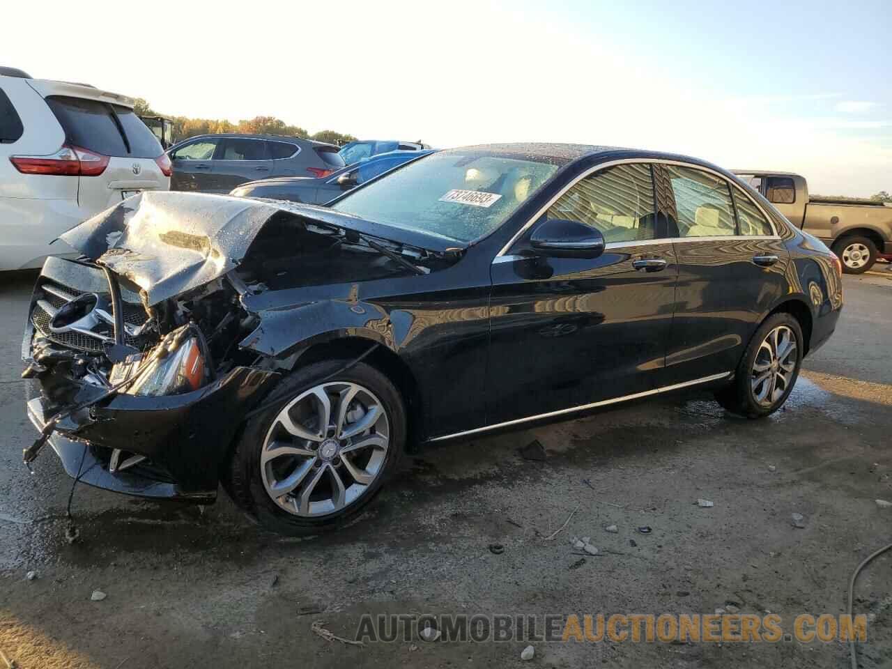 55SWF4KBXGU167233 MERCEDES-BENZ C-CLASS 2016