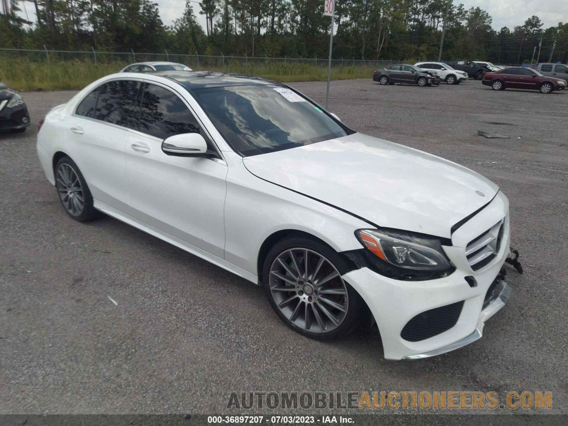 55SWF4KBXGU169113 MERCEDES-BENZ C-CLASS 2016