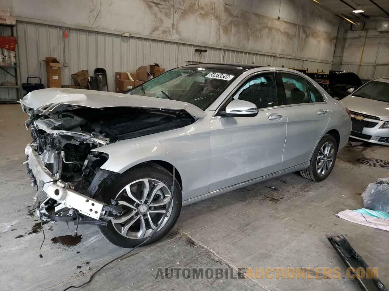 55SWF4KBXGU175008 MERCEDES-BENZ C-CLASS 2016