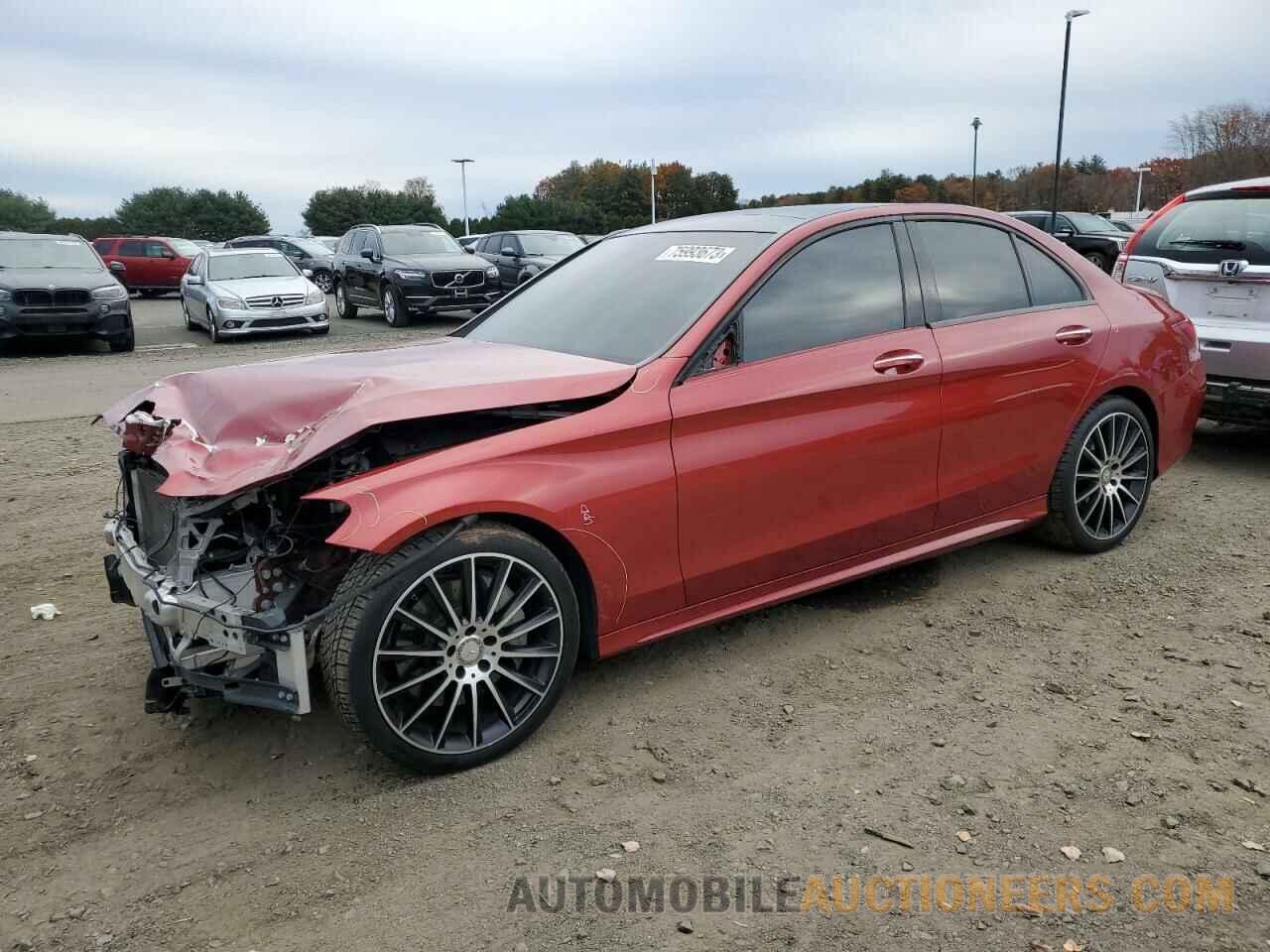 55SWF4KBXGU175896 MERCEDES-BENZ C-CLASS 2016