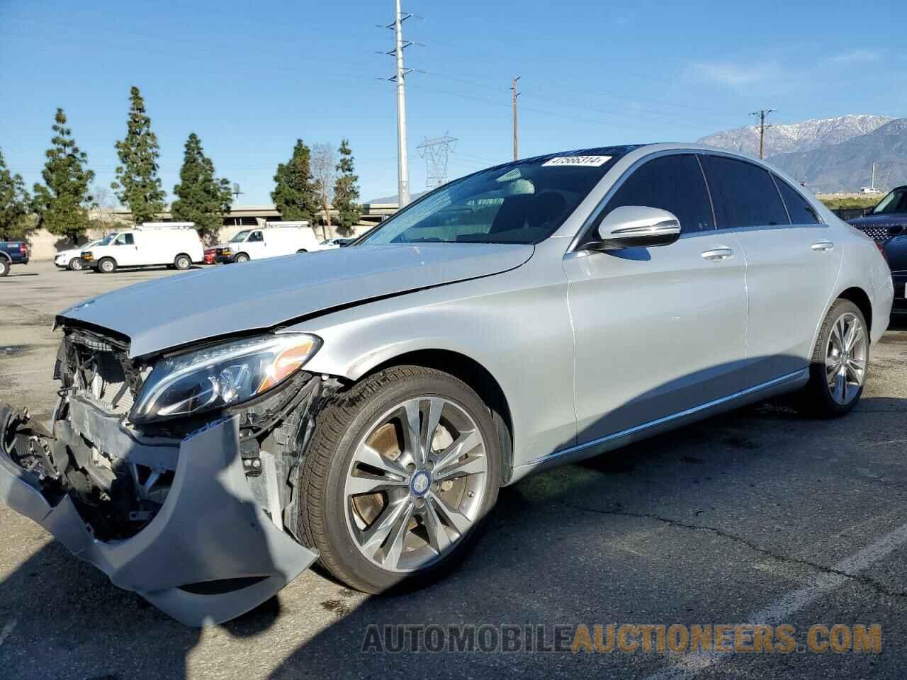 55SWF4KBXGU179009 MERCEDES-BENZ C-CLASS 2016