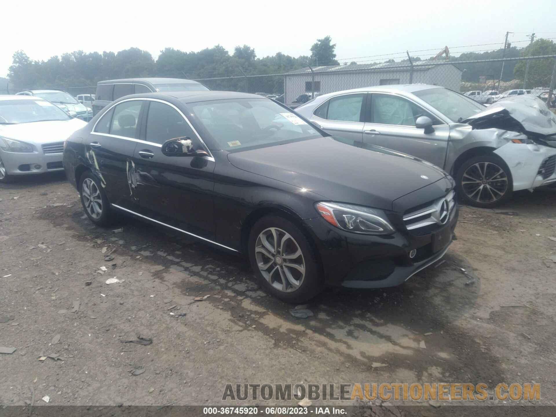 55SWF4KBXHU181991 MERCEDES-BENZ C-CLASS 2017