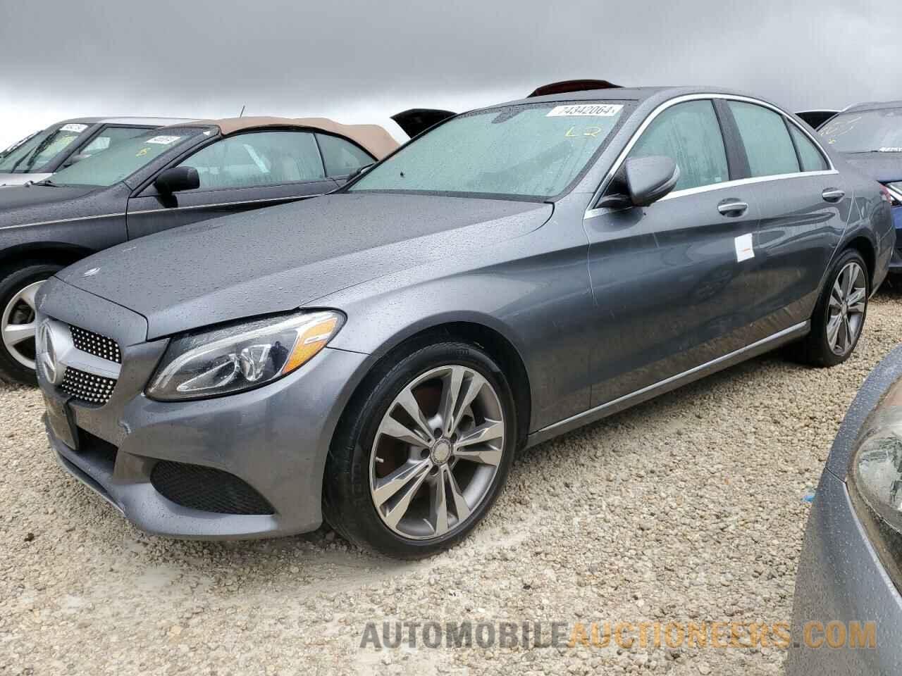 55SWF4KBXHU182185 MERCEDES-BENZ C-CLASS 2017