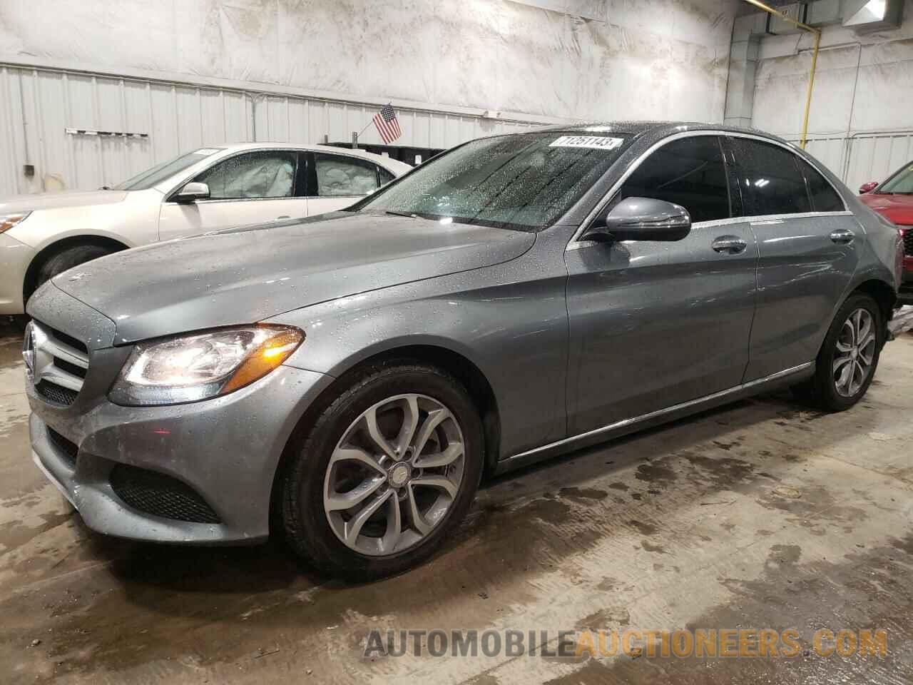 55SWF4KBXHU188519 MERCEDES-BENZ C-CLASS 2017