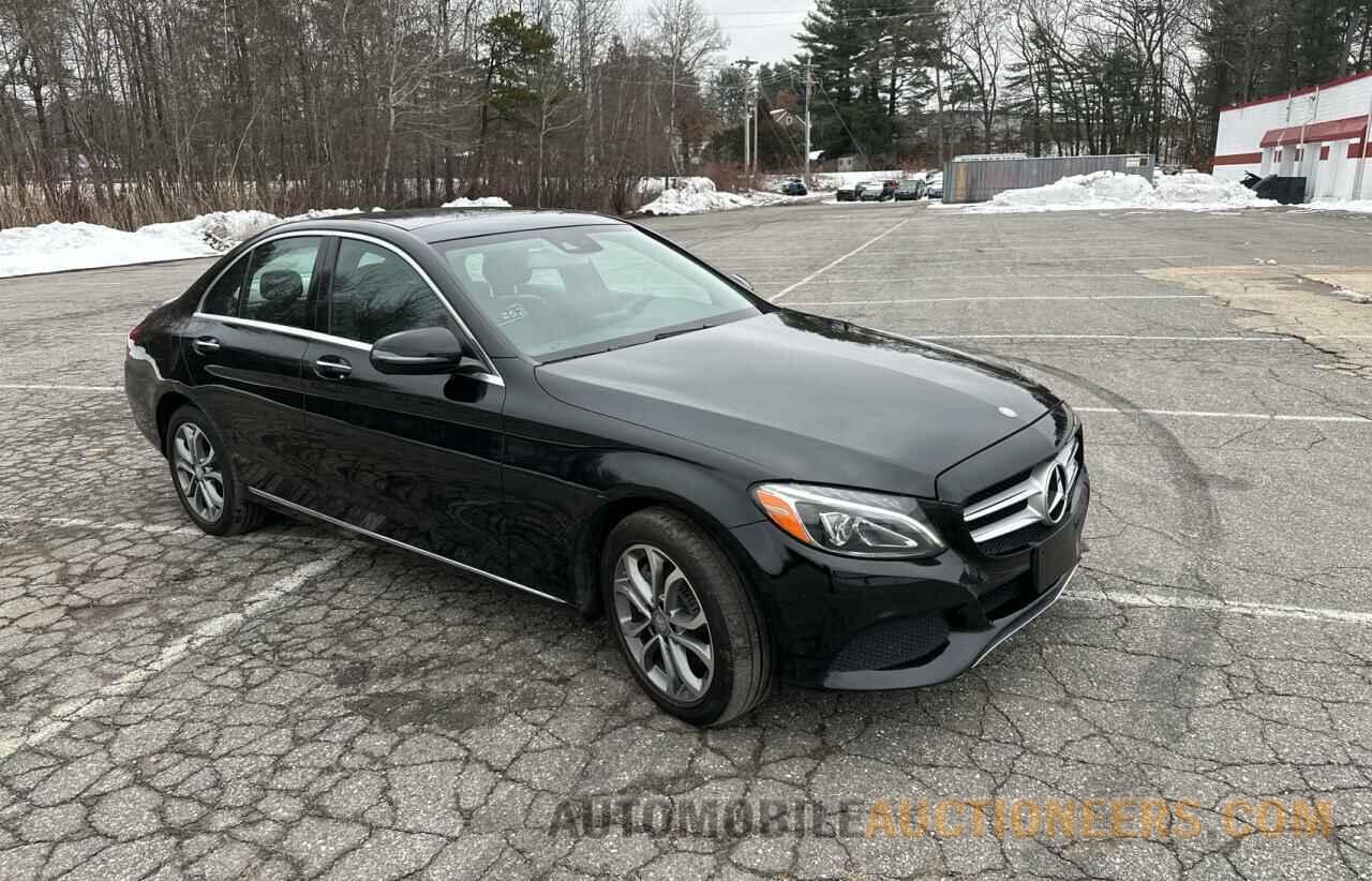 55SWF4KBXHU196071 MERCEDES-BENZ C-CLASS 2017