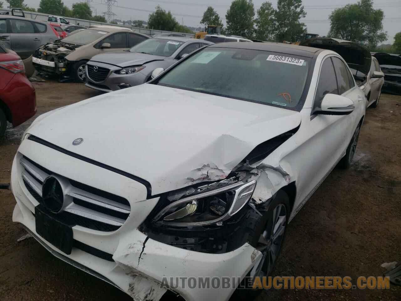 55SWF4KBXHU201978 MERCEDES-BENZ C-CLASS 2017