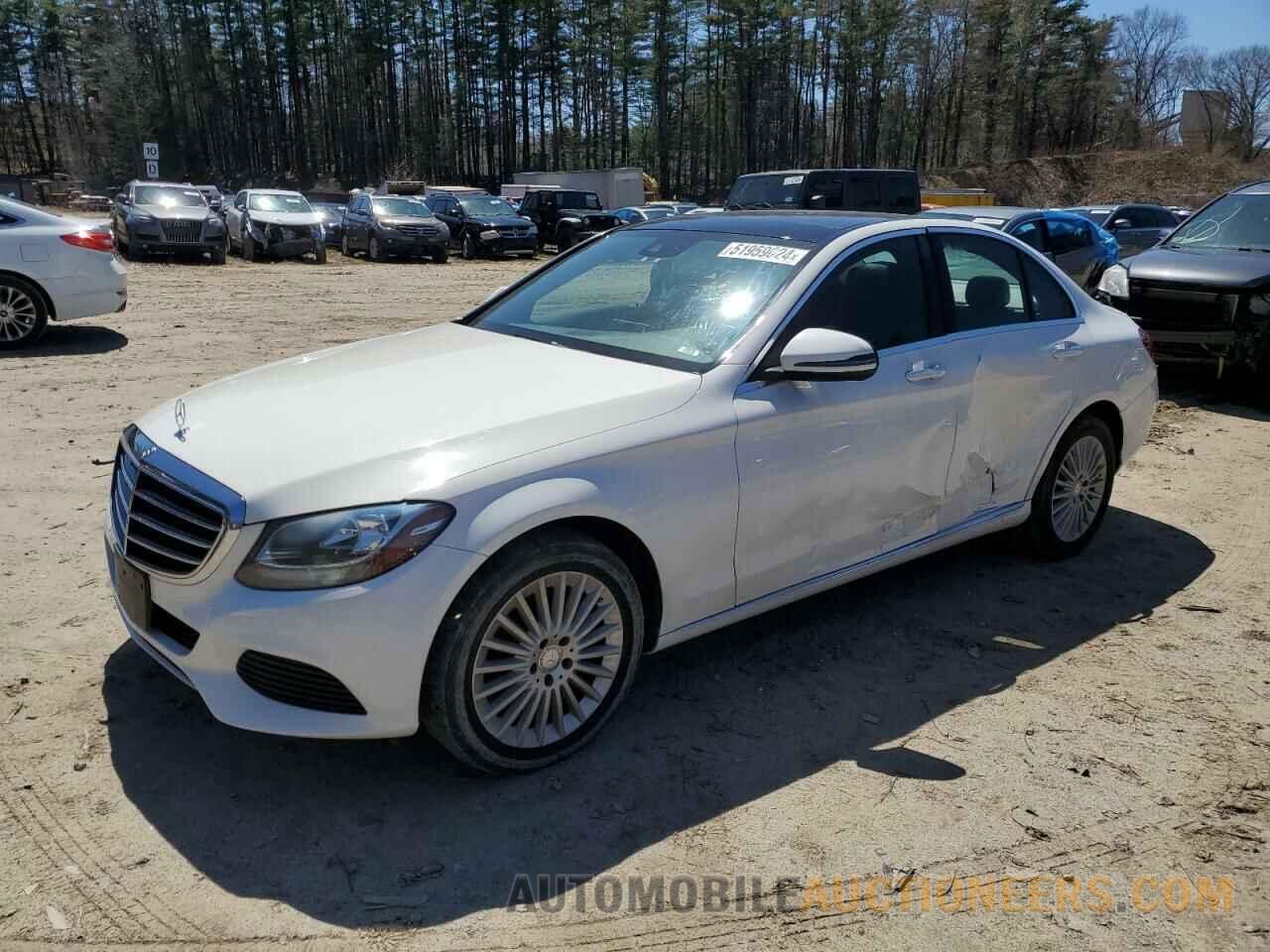 55SWF4KBXHU210583 MERCEDES-BENZ C-CLASS 2017