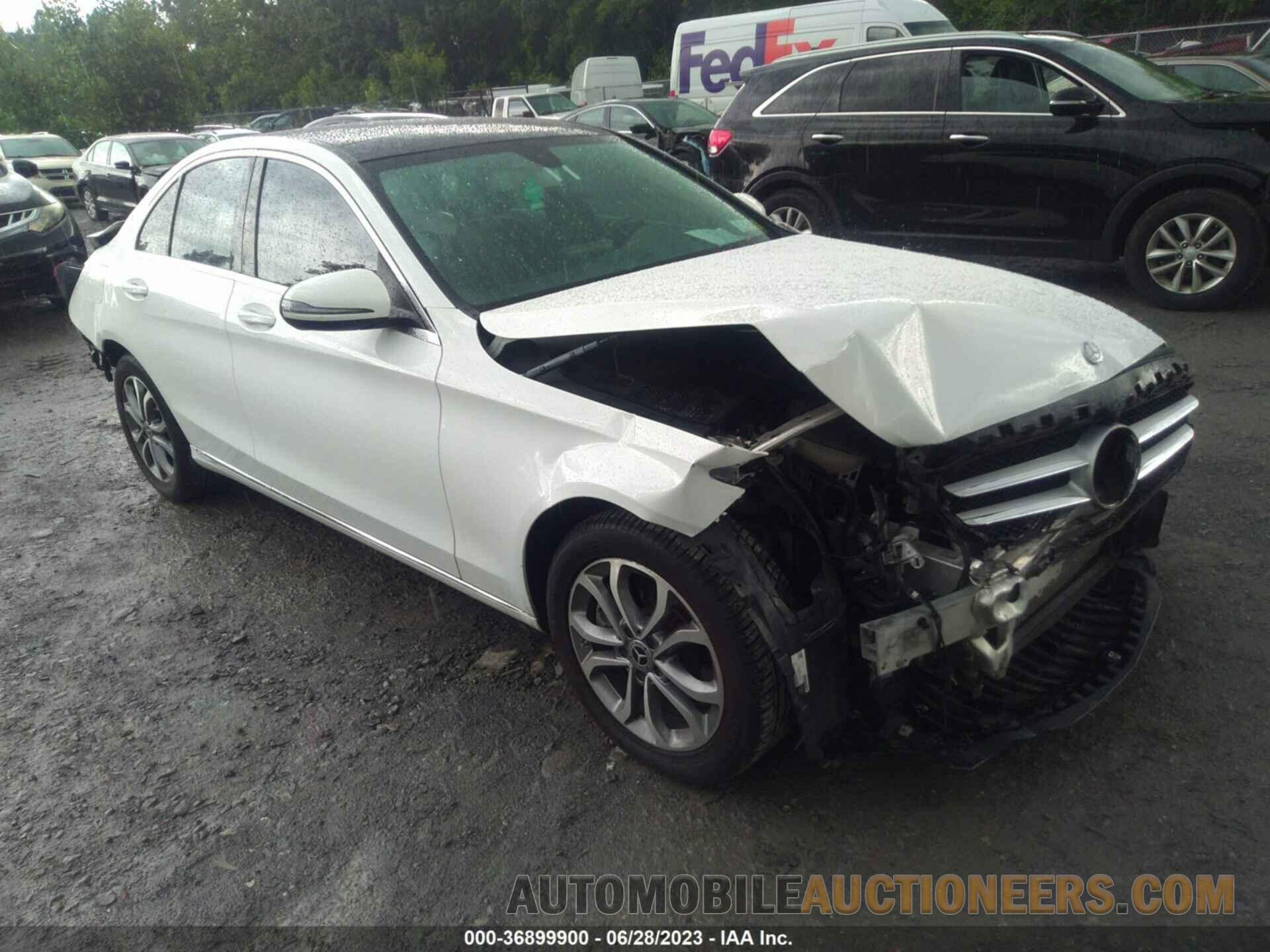 55SWF4KBXHU210762 MERCEDES-BENZ C-CLASS 2017