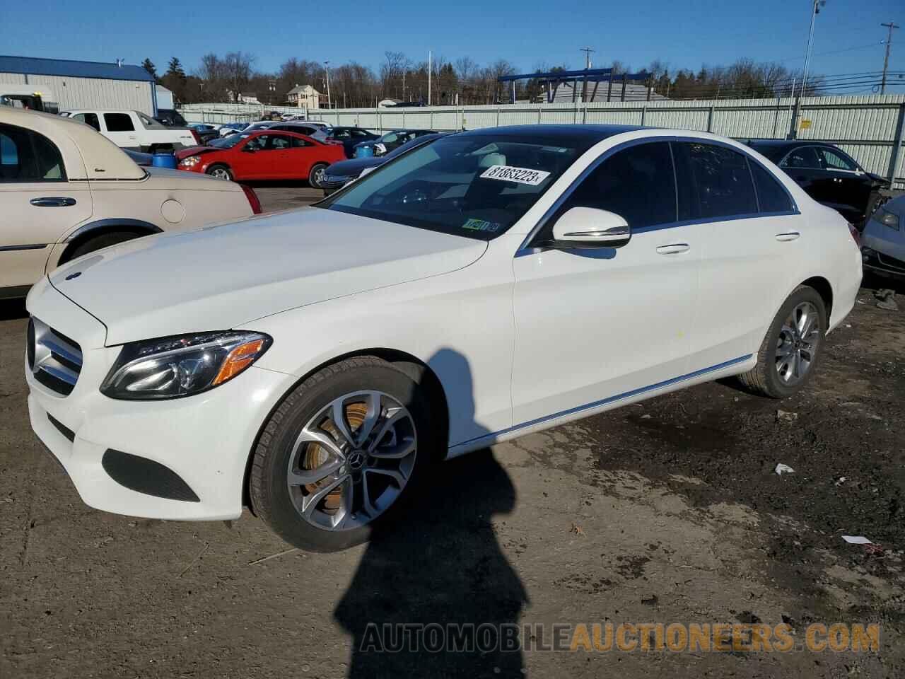 55SWF4KBXHU215282 MERCEDES-BENZ C-CLASS 2017