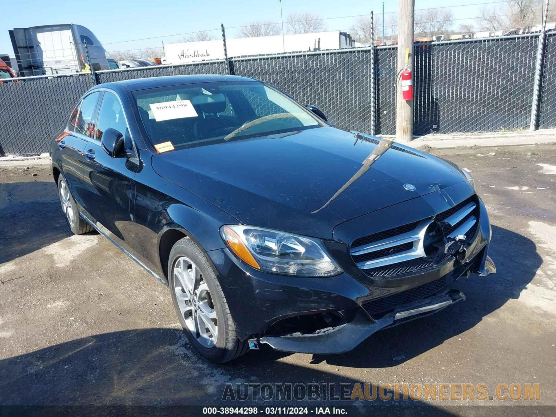 55SWF4KBXHU215539 MERCEDES-BENZ C 300 2017