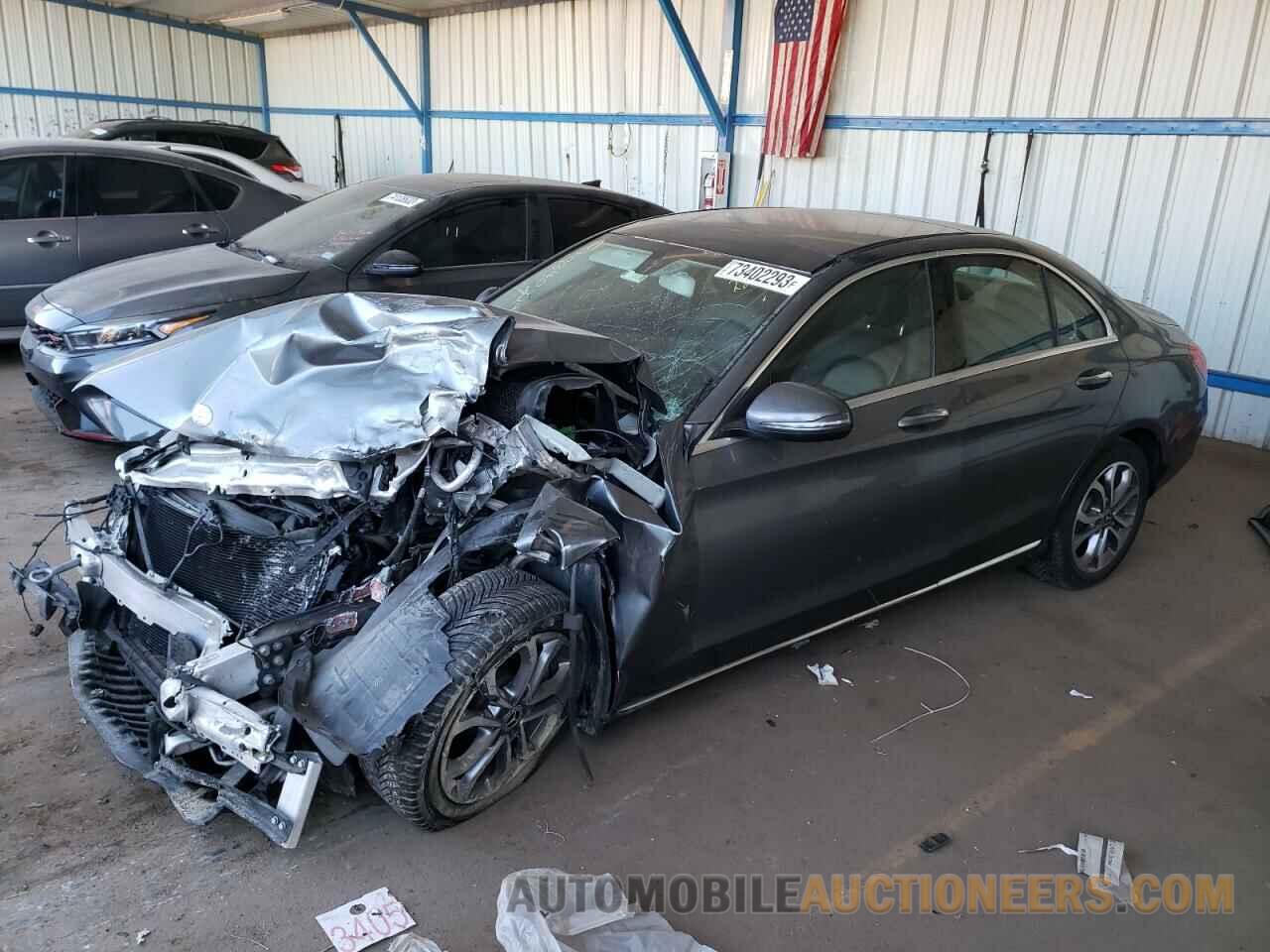 55SWF4KBXHU215668 MERCEDES-BENZ C-CLASS 2017