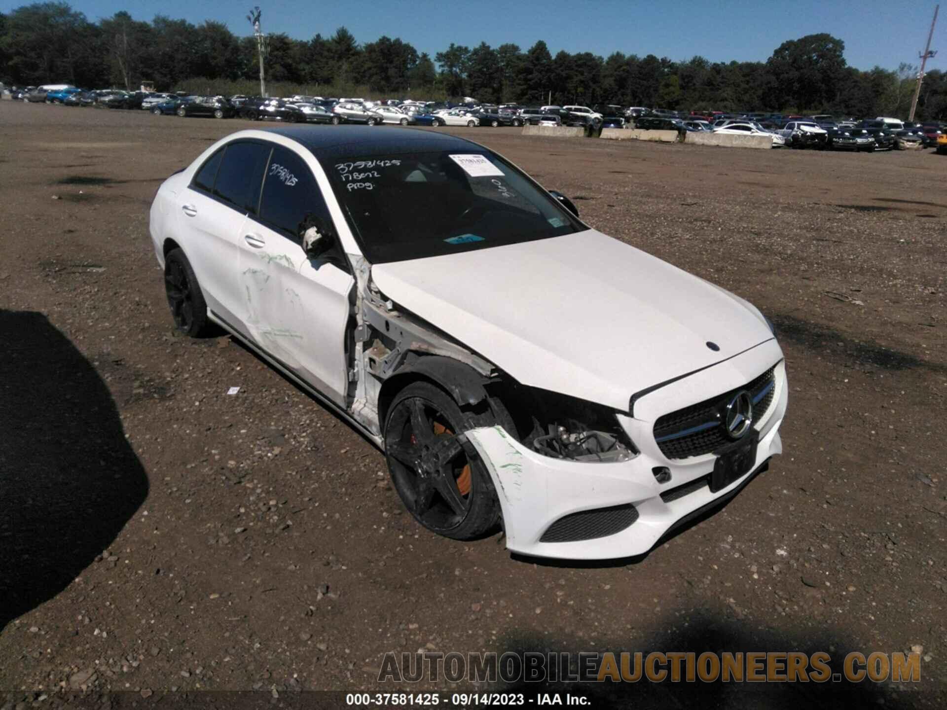 55SWF4KBXHU224791 MERCEDES-BENZ C-CLASS 2017