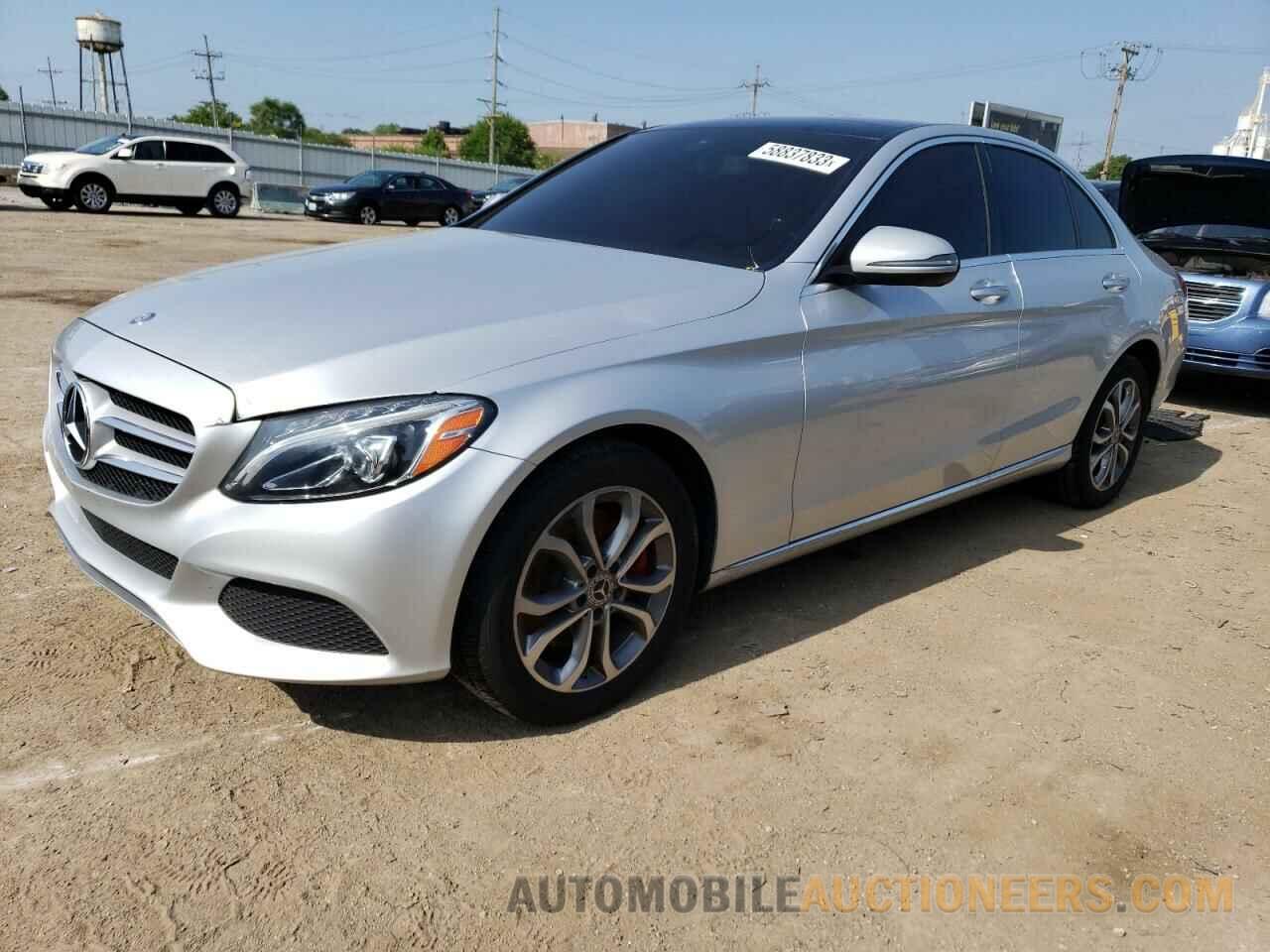 55SWF4KBXHU227609 MERCEDES-BENZ C-CLASS 2017