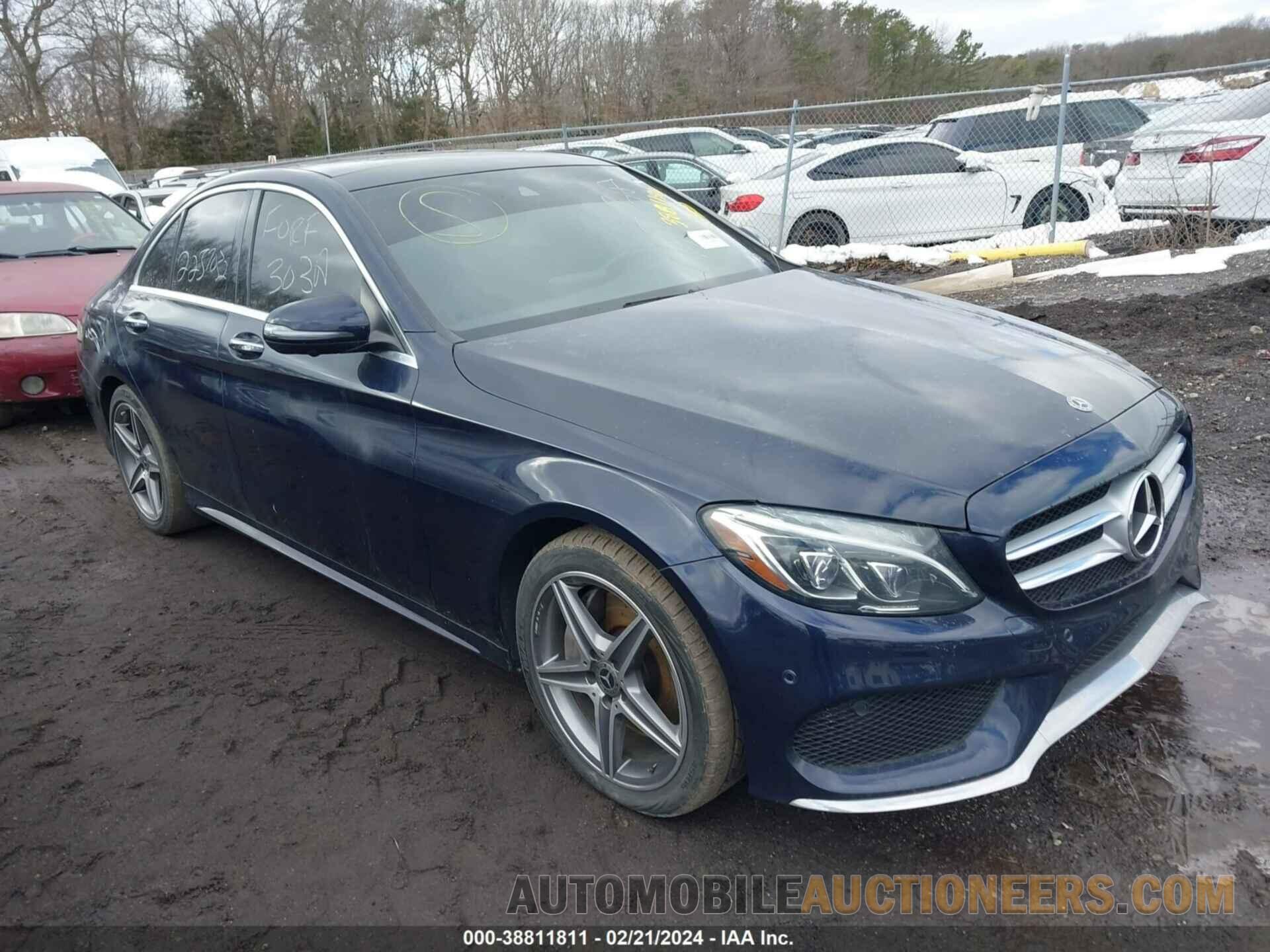 55SWF4KBXJU252743 MERCEDES-BENZ C 300 2018