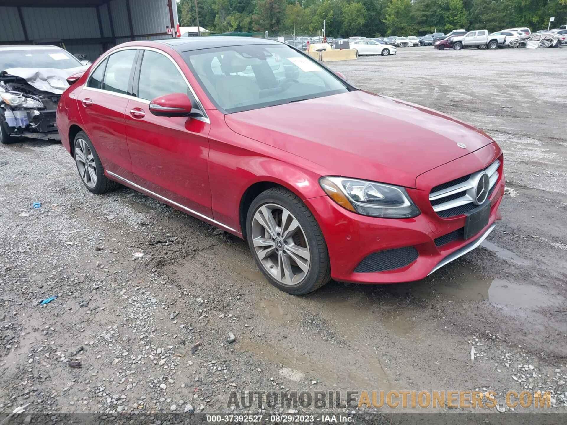 55SWF4KBXJU258929 MERCEDES-BENZ C-CLASS 2018