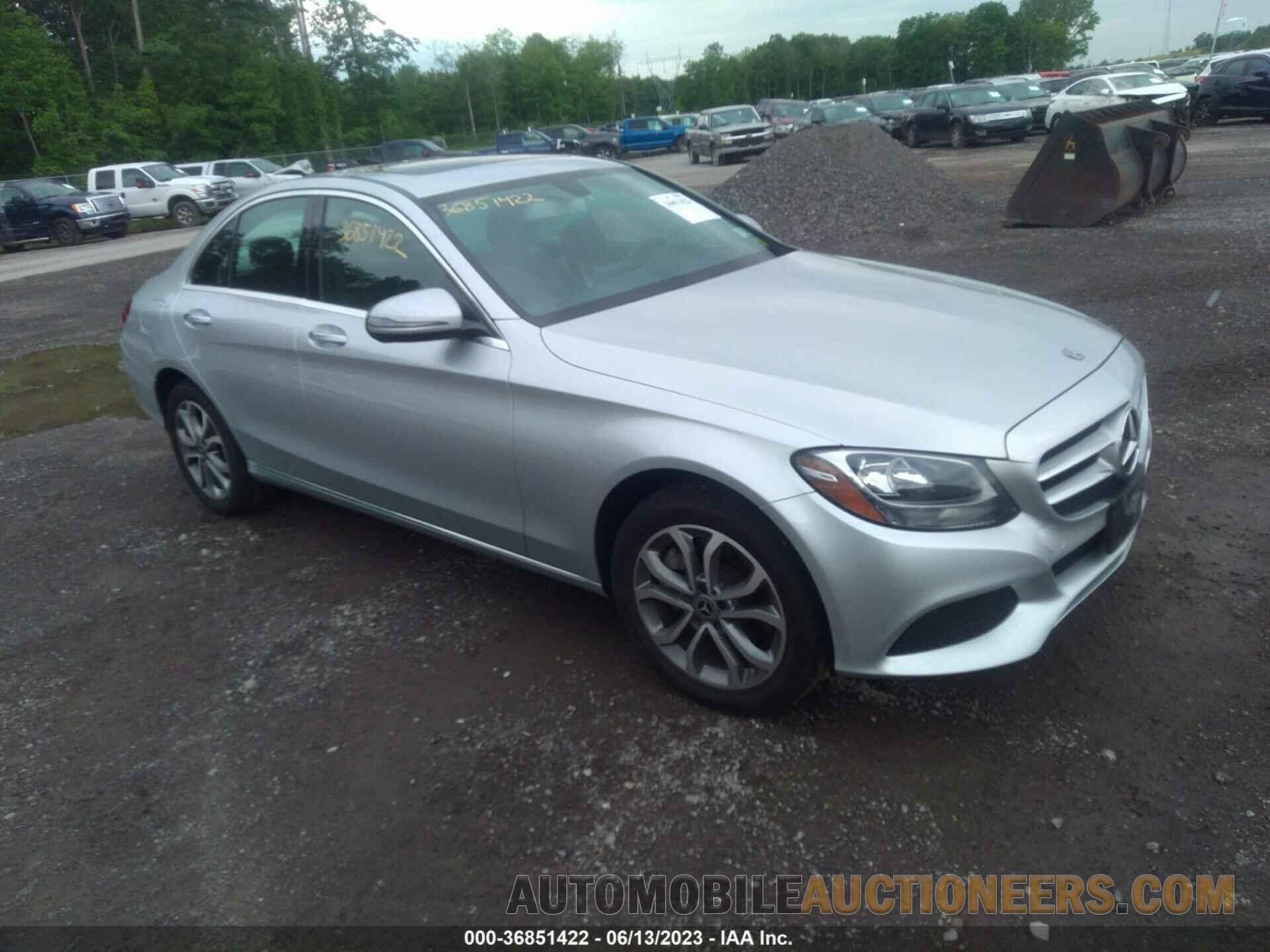 55SWF4KBXJU260860 MERCEDES-BENZ C-CLASS 2018