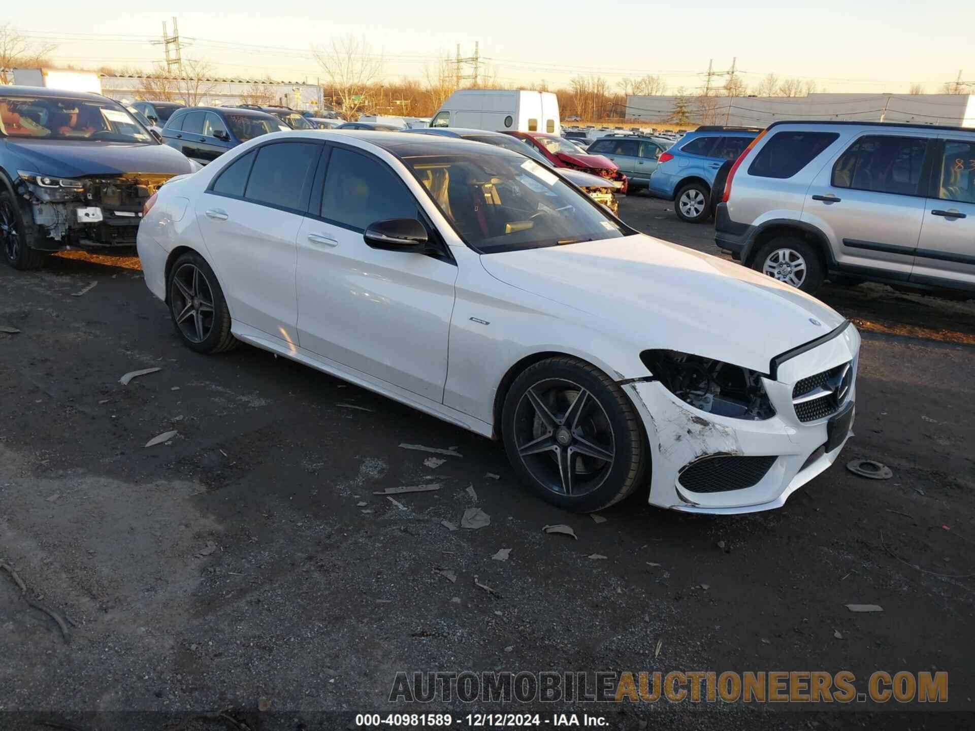 55SWF6EB0GU102303 MERCEDES-BENZ C 450 AMG 2016