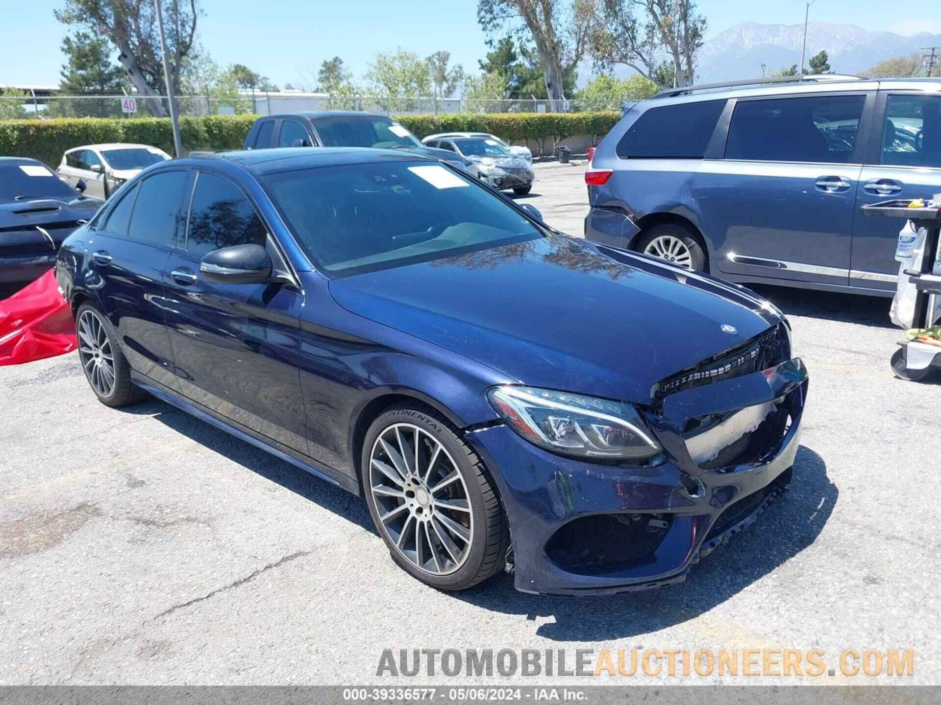 55SWF6EB0GU113172 MERCEDES-BENZ C 450 AMG 2016