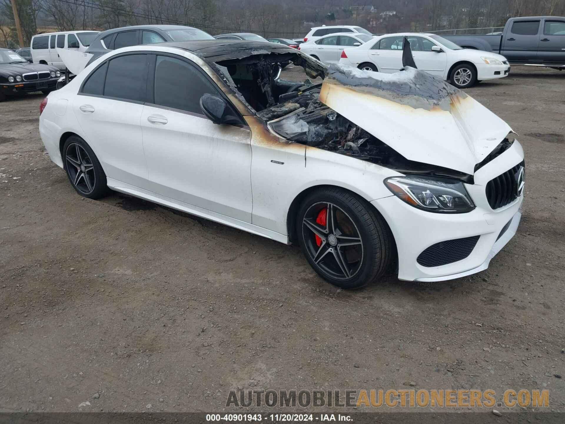 55SWF6EB0GU122129 MERCEDES-BENZ C 450 AMG 2016