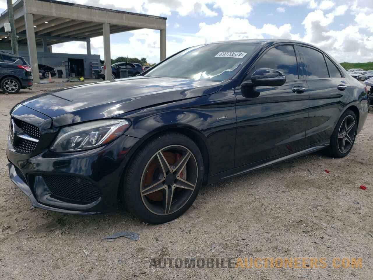 55SWF6EB0GU132949 MERCEDES-BENZ C-CLASS 2016