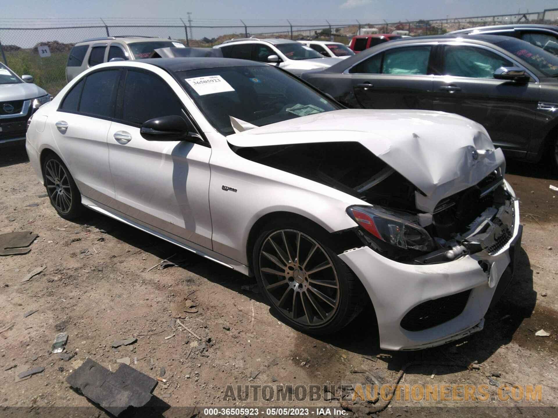 55SWF6EB0HU181702 MERCEDES-BENZ C-CLASS 2017